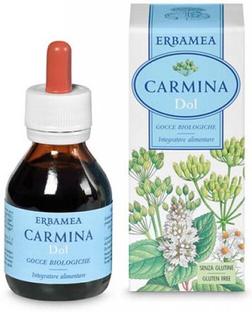 Erbamea Srl Carmina Dol - Integratore Alimentare per Favorire i Processi Digestivi 100 ml - Supporto Naturale alla Digestione