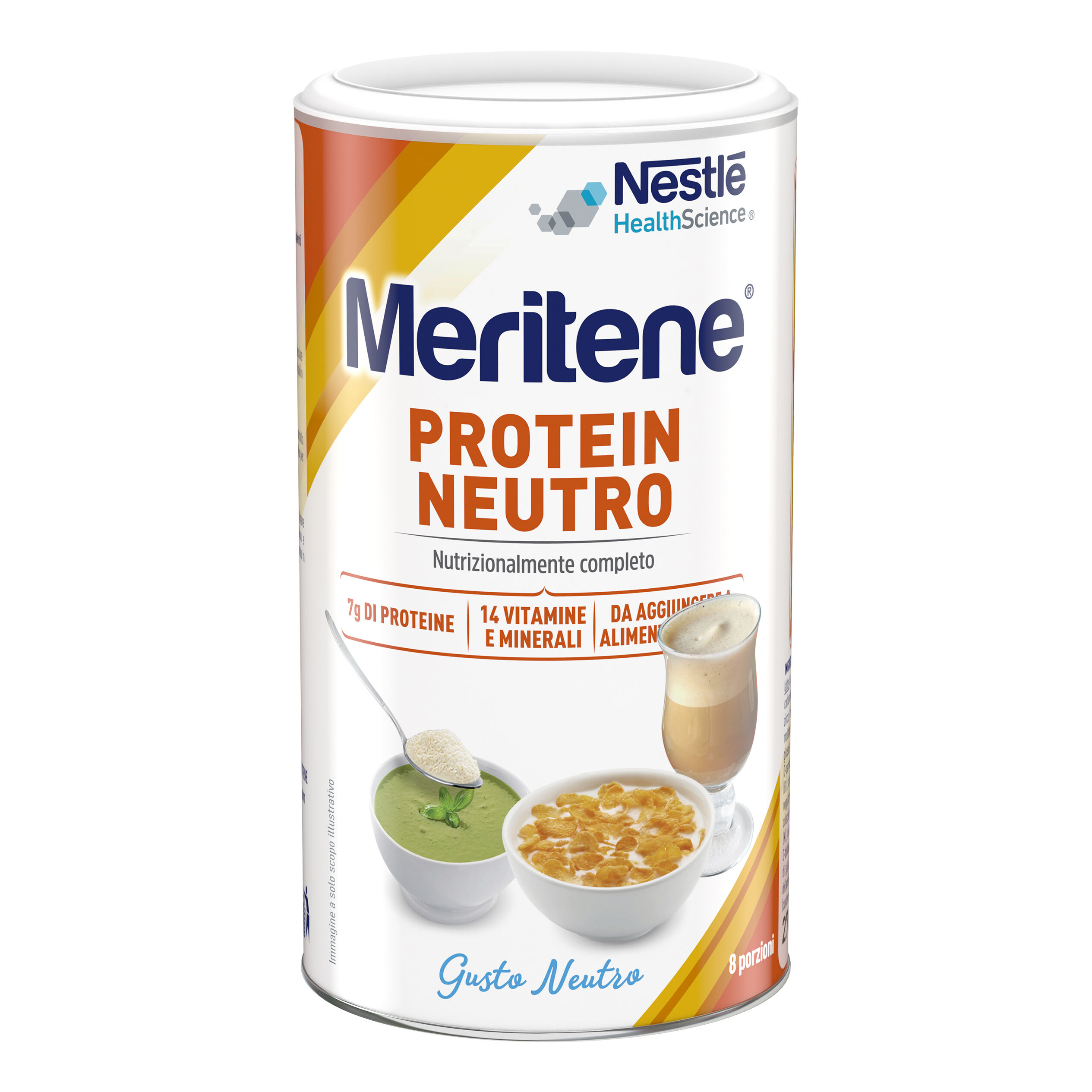 Nestle' It.Spa(Healthcare Nu.) Nestlé Meritene Protein Neutro 270g - Integratore Proteico di Qualità