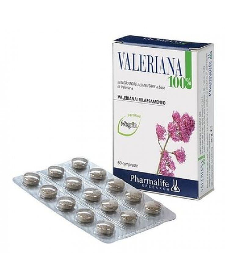 Pharmalife Research Srl Valeriana 100% 60 Compresse