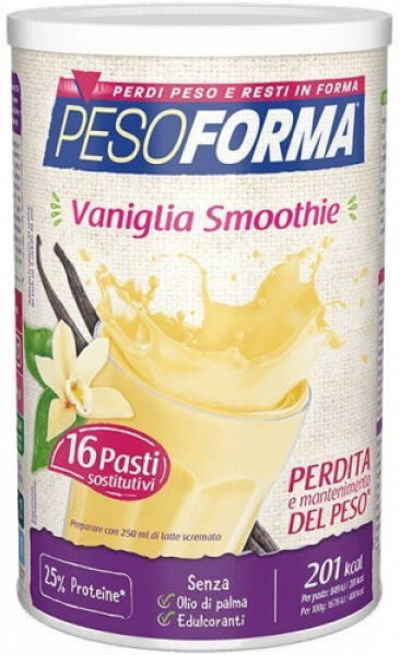 Nutrition & Sante' Italia Spa Pesoforma - Vaniglia Smoothie 436 g in polvere