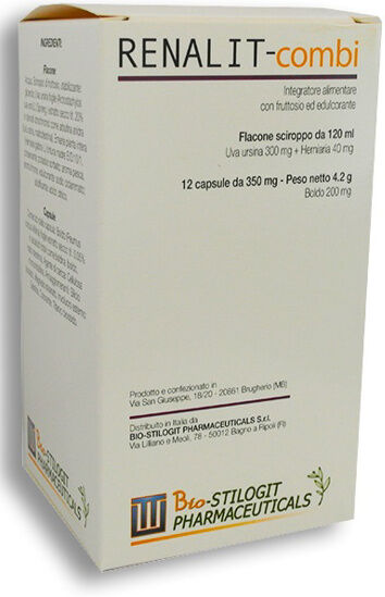 BIO + Renalit-Combi Integratore Alimentare - 12 Compresse + Sciroppo 120ml