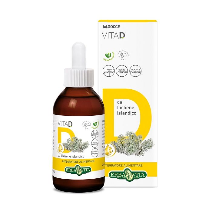 Erba Vita - Vita D Gocce Vegan 50 ml
