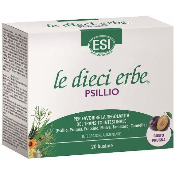 Esi Srl Esi - Le dieci erbe psillio 20 bust.