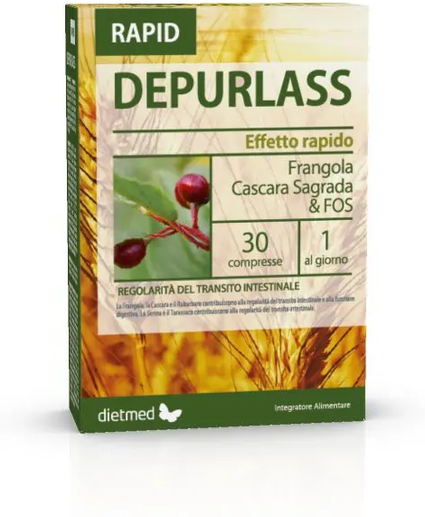 Dietmed Italia Srl Depurlass Rapid 30cpr