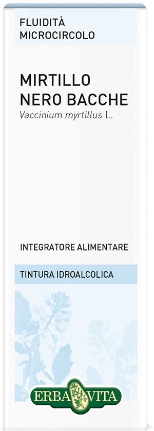 Erba Vita - Mirtillo Nero Bacche Tintura Idroalcolica 50 ml