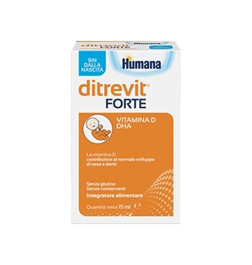 Humana Ditrevit Forte 15ml Gocce