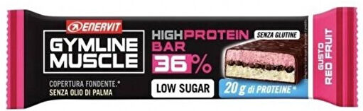 Enervit High Protein Bar 36% Barretta Frutti Rossi 55g