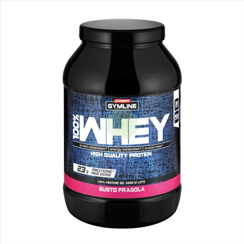 Enervit Gymline 100% Whey Protein Fragola 900 g