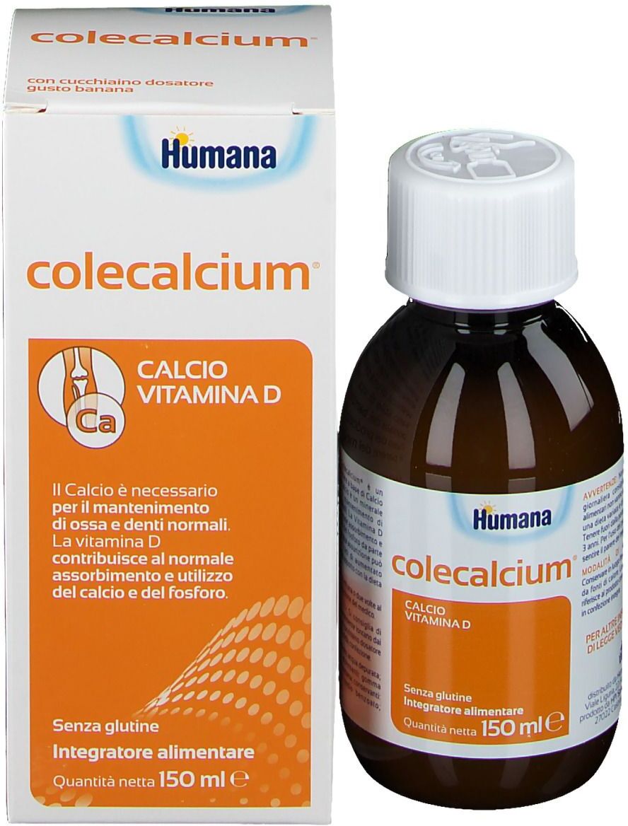 Humana Colecalcium Sciroppo 250 ml