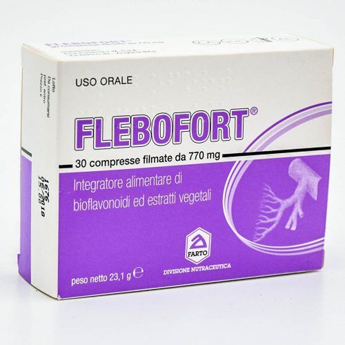 S.F. Group Srl FLEBOFORT 30 Cpr 700mg