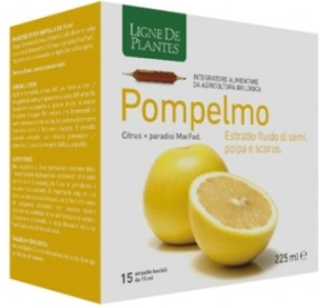 Natura Service Srl Ligne Pompelmo - Estratto fluido 15 ampolle da 15 ml