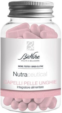 Bionike - Nutraceutical Capelli, Pelle e Unghie 60 Capsule - Integratore per la Bellezza e la Salute di Capelli, Pelle e Unghie