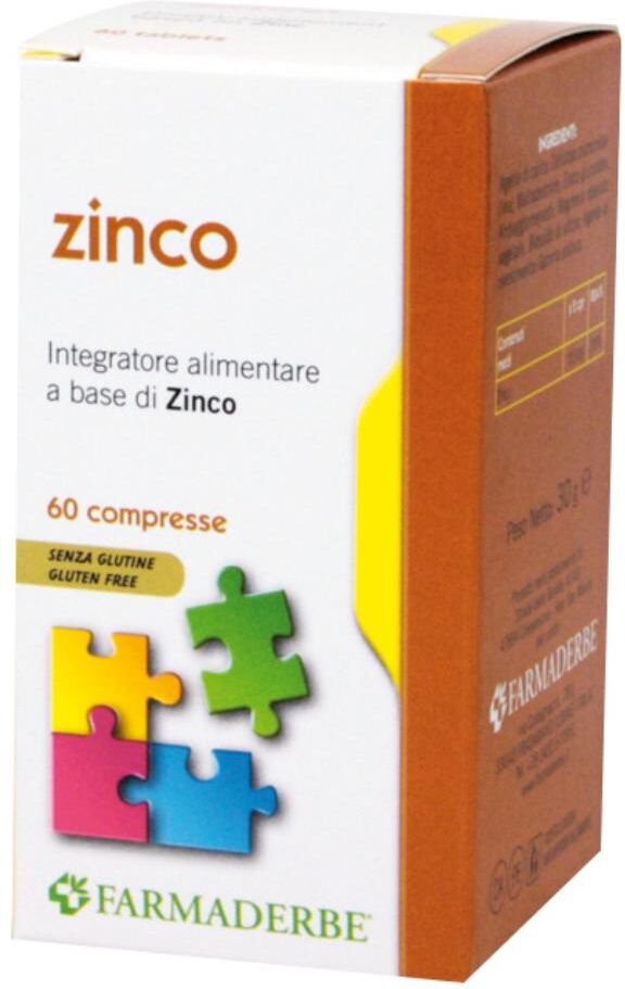 Farmaderbe NUTRA Zinco 60 Cpr