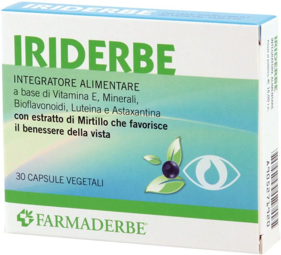 Farmaderbe IRIDERBE 30 Cps FDB