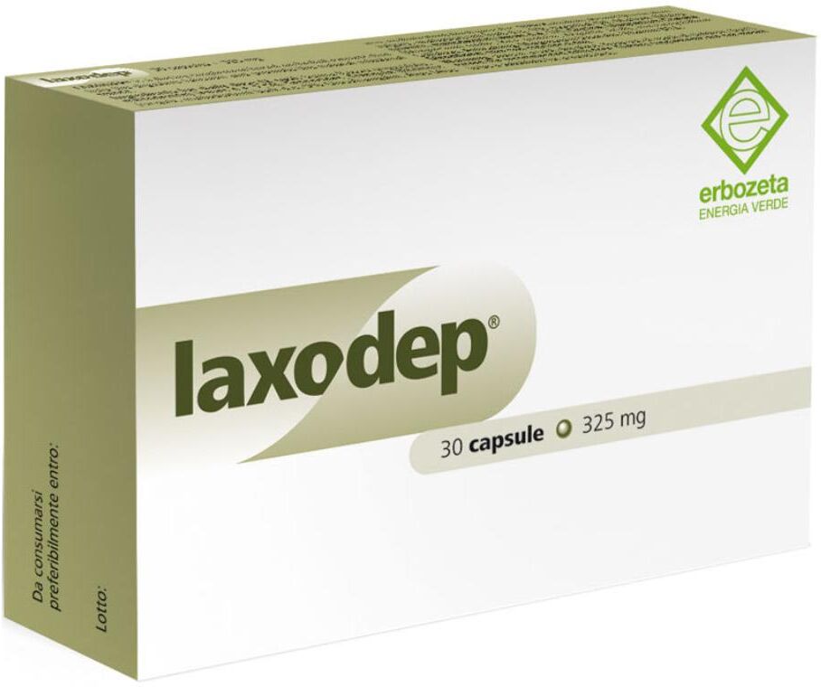 Erbozeta Spa Laxodep capsule 30 capsule - Integratore Alimentare per la Regolarità Intestinale