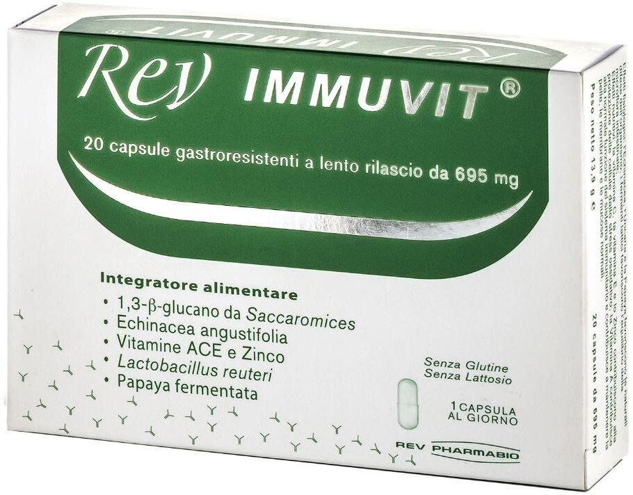 Pharmabio REV IMMUVIT INTEG 20CPR 17G