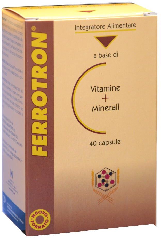 Piemme Pharmatech Italia Srl FERROTRON Integr.40 Cps