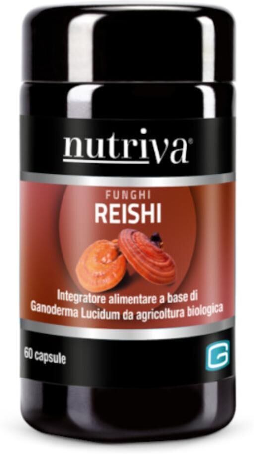 Giuriati Group Srl Nutriva Reishi Integratore Difese Immunitarie 60 Capsule Vegetali