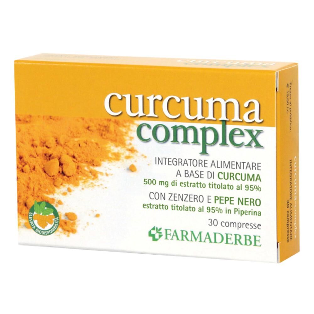 Farmaderbe CURCUMA 2 BLISTER DA 15 COMPRESSE