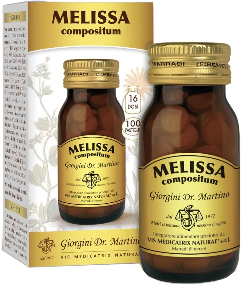 Dr.Giorgini Ser-Vis Srl MELISSA Comp.100 Past.500mg