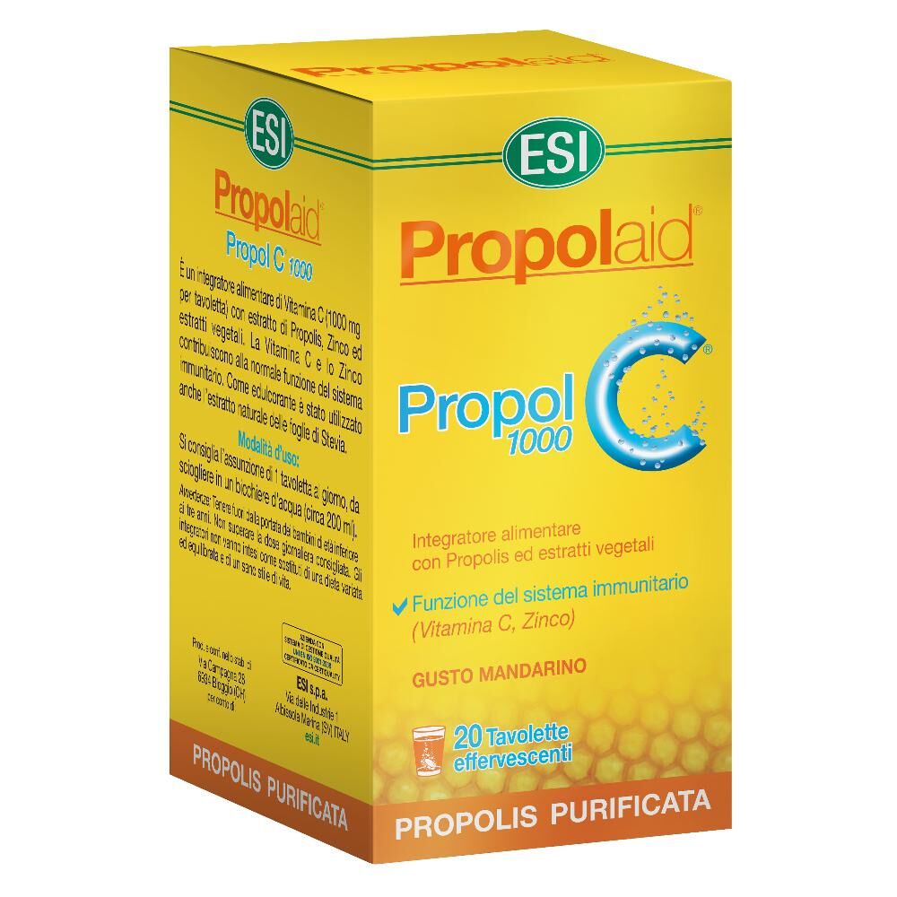 Esi - Propolaid Propol C 1000mg 20cpr efferv.