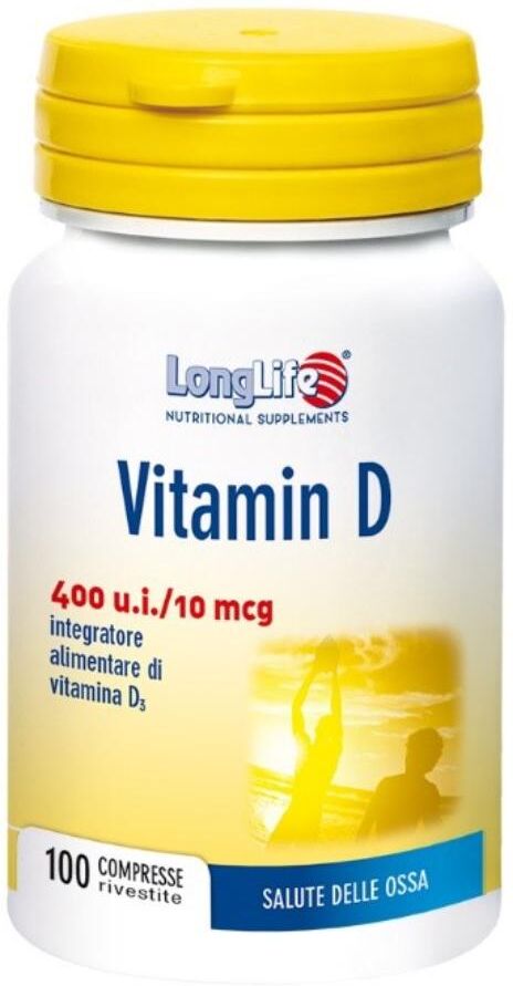 LONGLIFE VITAMINA D3 400UI 100 COMPRESSE