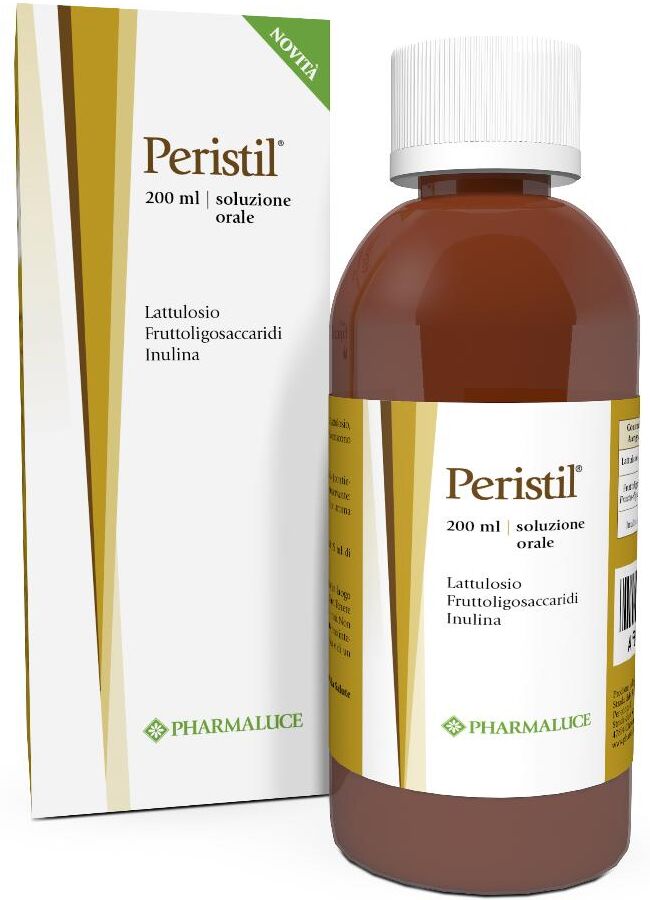 Pharmaluce Srl Peristil Sciroppo - Integratore per il Transito Intestinale e Stipsi, 200ml