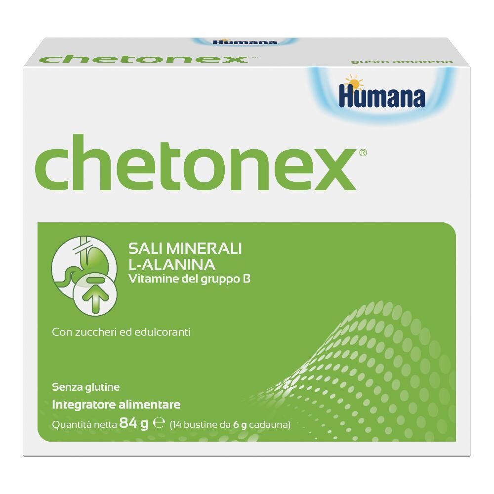 Humana Chetonex - 14 bustine -  Integratore alimentare