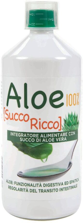 Pharmalife Research Srl Aloe Vera 100% Bio - Funzionalità digestiva 1 Litro 