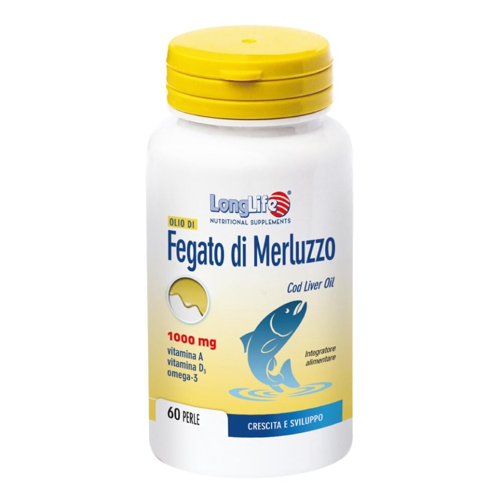 LONGLIFE Olio Fegato Merluzzo 60 Perle 78g