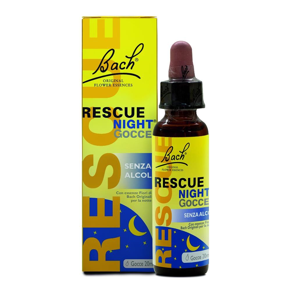 Schwabe Pharma Italia Srl Loacker Remedia Rescue Night Gocce Senza Alcool 20ml - Integratore per il Sonno Naturale