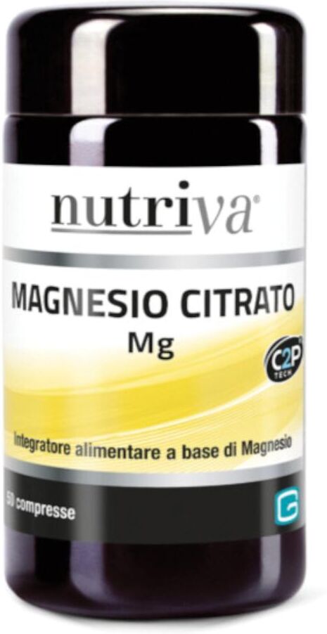 Giuriati Group Srl Giuriati - Nutriva Magnesio Citrato Integratore 50 Compresse