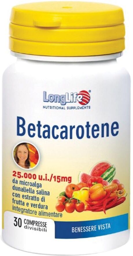 LONGLIFE BETACAROTENE 30CPR