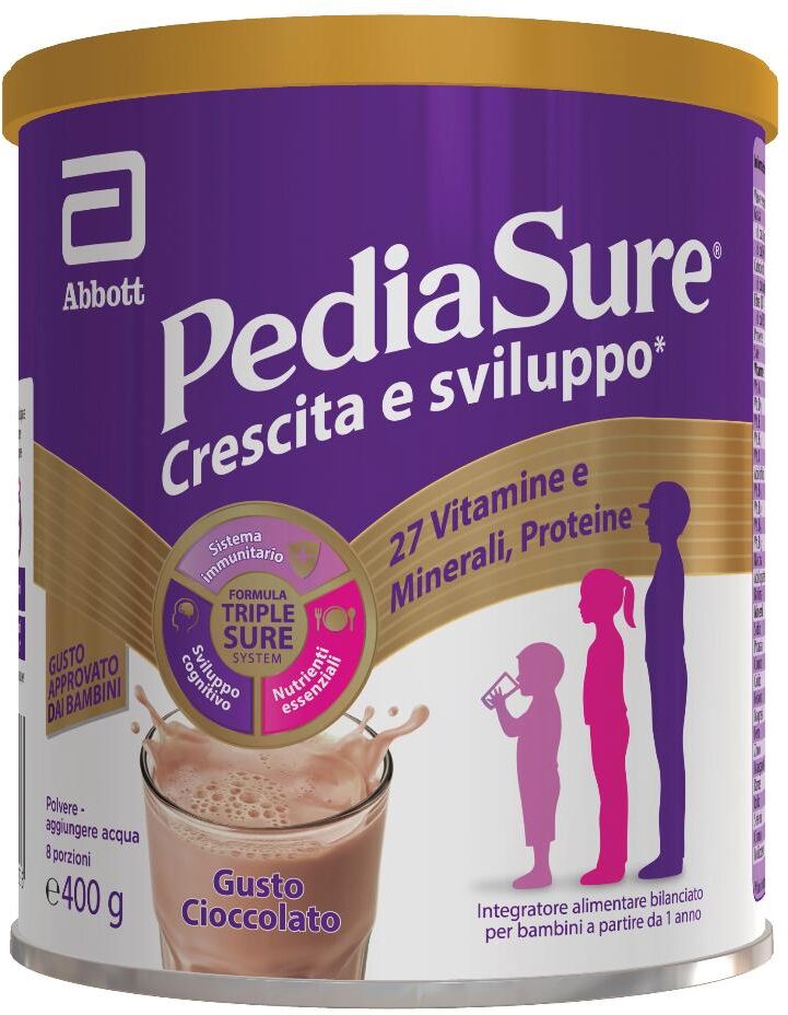 Abbott Pediasure - Rinforza Crescita E Sviluppo Gusto Cioccolato 400g