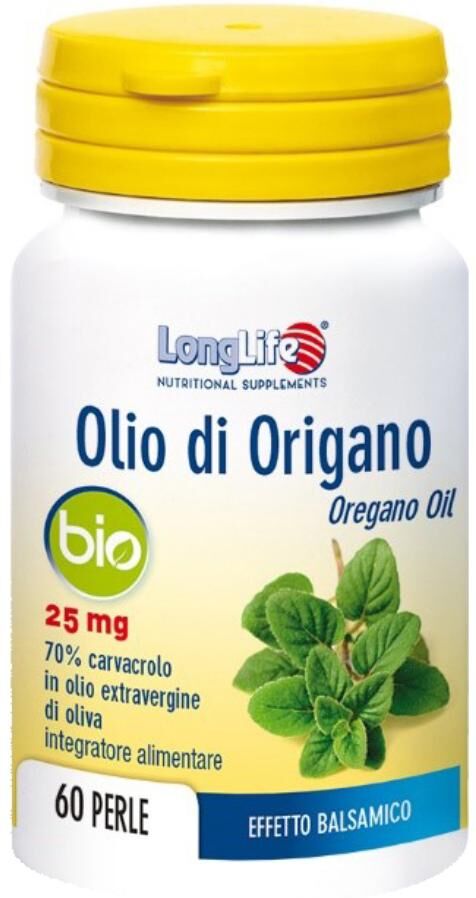 LONGLIFE OLIO ORIGANO BIO60PRL