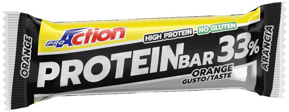 ProAction Protein Bar Arancia 33% 50g