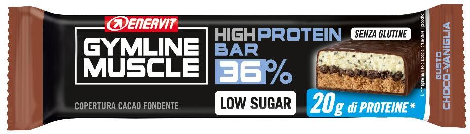 Enervit Gymline Protein Bar 36% Cioccolato Vaniglia 55 g