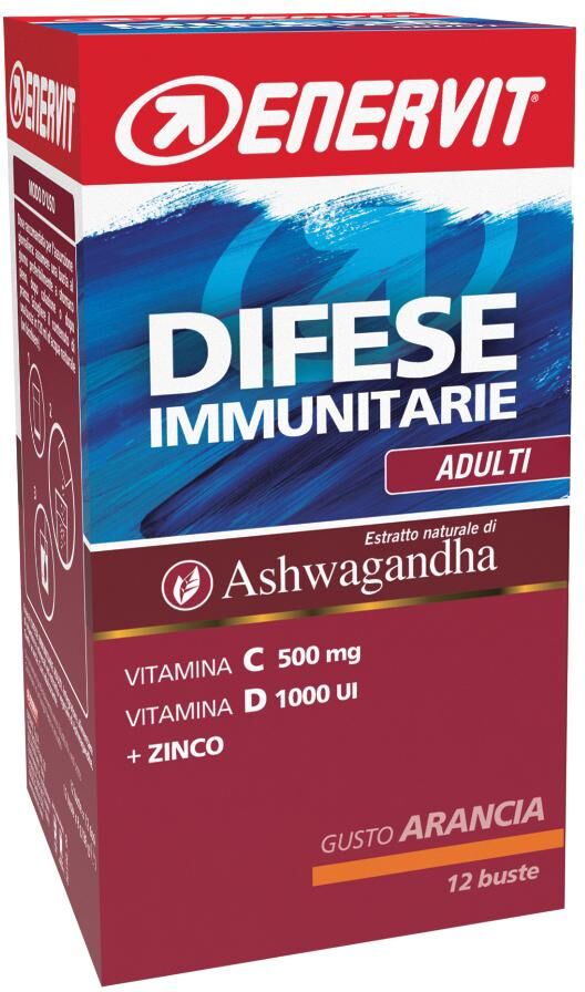 Enervit Difese Immunitarie Adulti Gusto Arancia 12 Buste