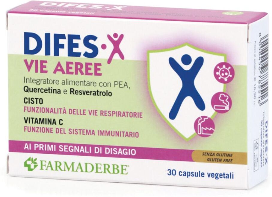 Farmaderbe DIFES X VIE AEREE 30CPS