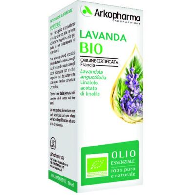 ARKOFARM Srl Arkopharma Arko Essentiel Lavanda Bio 10ml - Olio Essenziale Naturale al 100% ARKOFARM Srl Arkopharma Arko Essentiel Lavanda Bio 10ml - Olio Essenziale Naturale al 100%
