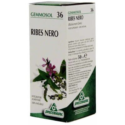 Specchiasol Gemmosol Ribes Nero 50ml Supporto Respiratorio Specchiasol Gemmosol Ribes Nero 50ml Supporto Respiratorio