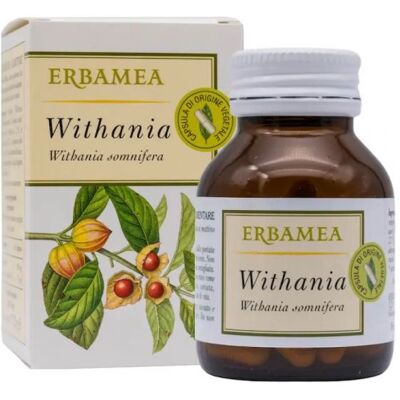 Erbamea Srl Withania - 50 Capsule Vegetali - Supporta Salute & Benessere - Integratore Erbamea Srl Withania - 50 Capsule Vegetali - Supporta Salute & Benessere - Integratore