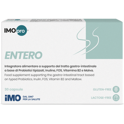 IMO Spa Imopro Entero Integratore Probiosalutare - 30 Capsule IMO Spa Imopro Entero Integratore Probiosalutare - 30 Capsule