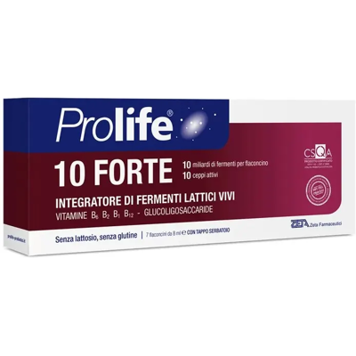 ZETA FARMACEUTICI Prolife 10 Forte - Integratore Digestivo ZETA FARMACEUTICI Prolife 10 Forte - Integratore Digestivo