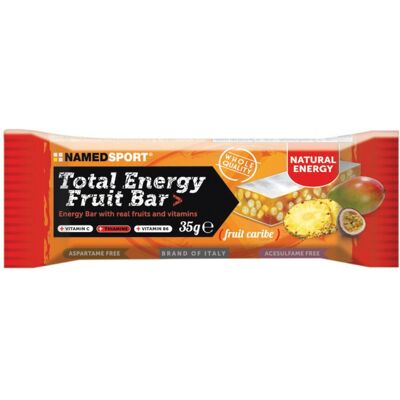 NAMEDSPORT Srl Named Sport - Total Energy Fruit Bar Mango Ananas e Maracuja 35g - Barretta Energetica alla Frutta NAMEDSPORT Srl Named Sport - Total Energy Fruit Bar Mango Ananas e Maracuja 35g - Barretta Energetica alla Frutta