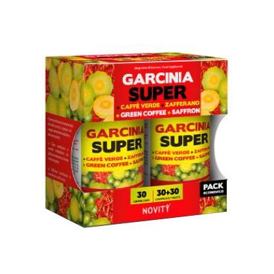 Garcinia Super + Café Verde + Azafrán Super 30+30 Compresse - Integratore alimentare Garcinia Super + Café Verde + Azafrán Super 30+30 Compresse - Integratore alimentare