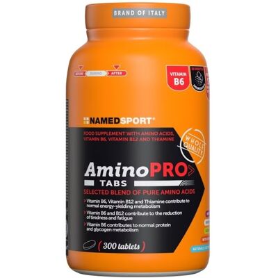 NAMEDSPORT Srl Aminopro BCAA Acidi Amino e Vitamine - 300 Compresse NAMEDSPORT Srl Aminopro BCAA Acidi Amino e Vitamine - 300 Compresse