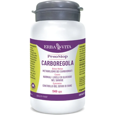 Erba Vita Peso Stop Carboregola, 90 Capsule Erba Vita Peso Stop Carboregola, 90 Capsule