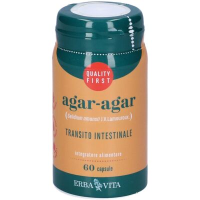Erba Vita Agar-Agar Integratore Alimentare - Supporto Digestivo Erba Vita Agar-Agar Integratore Alimentare - Supporto Digestivo