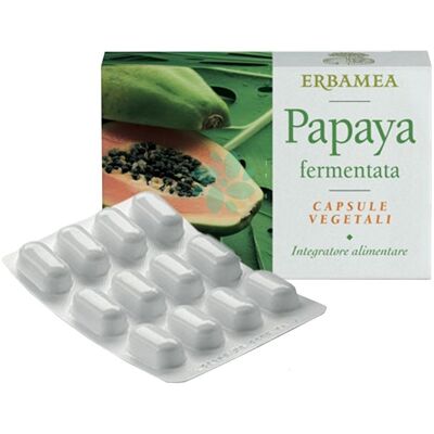 Integratore di Papaya Fermentata VitalNatur - 20 Capsule Integratore di Papaya Fermentata VitalNatur - 20 Capsule